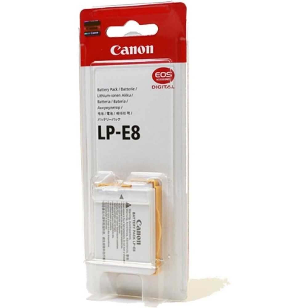 Genuine Canon LP-E8 Li-Ion 1120mAh 7.2V Battery Digital Rebel T2i & T3i Camera